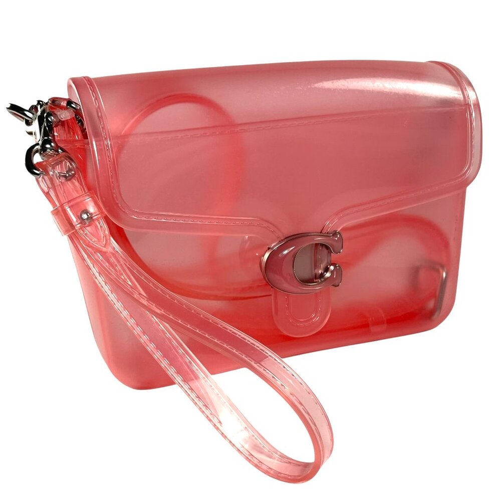 COACH CH748 Jelly Pink Tabby Shoulder Handbag made in Italy